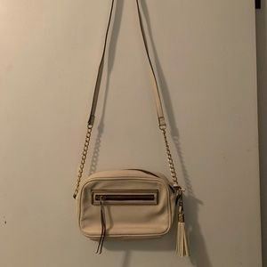 Cream Crossbody Purse